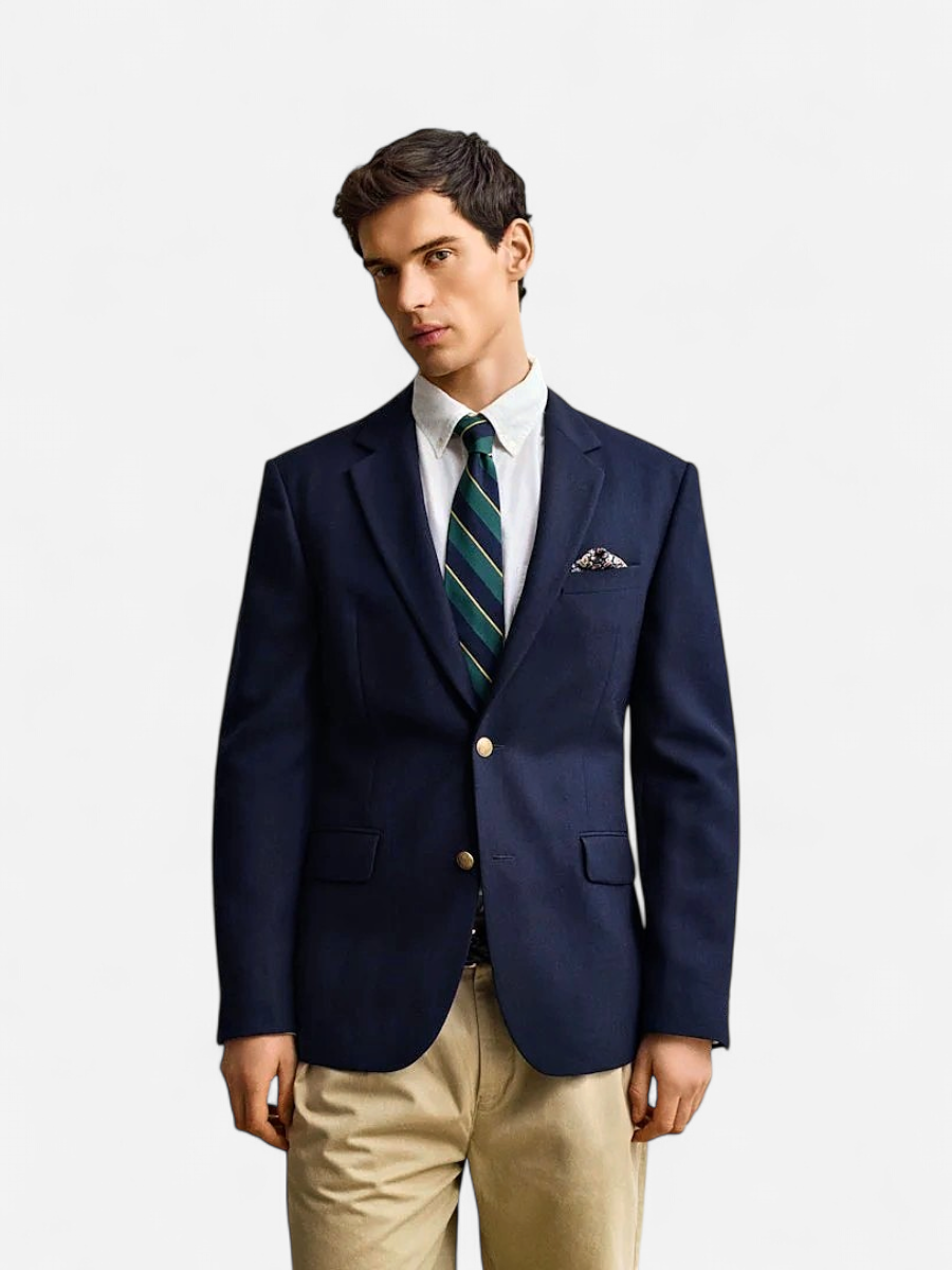 Gant miesten bleiseri Club Blazer, tummansininen - Kekäle.fi