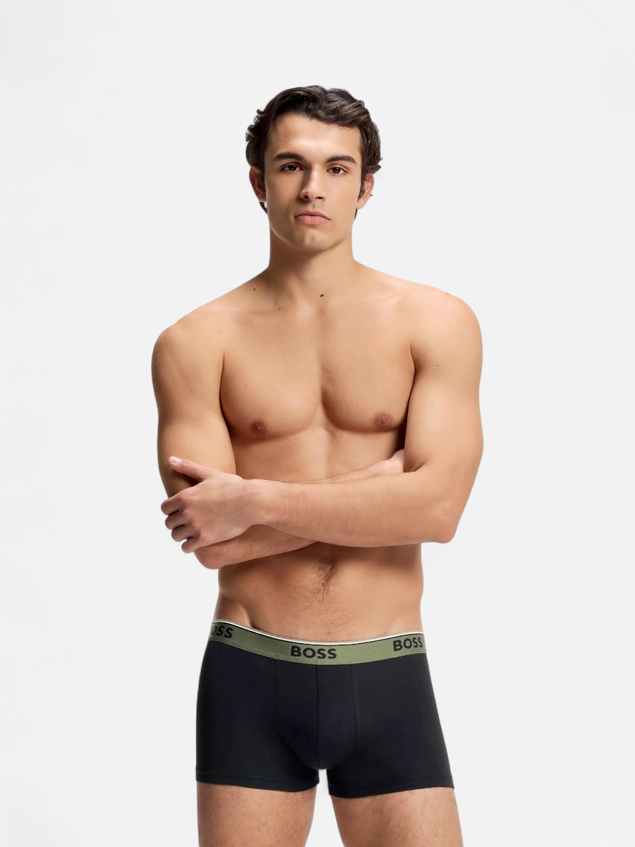 Hugo Boss miesten alushousut K Trunk 3P Power, Musta - Kekäle.fi