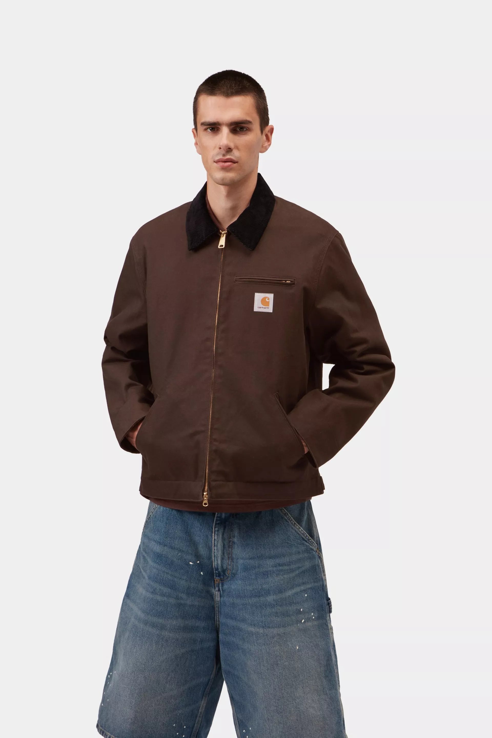 Carhartt miesten takki Detroit Jacket, tummanruskea