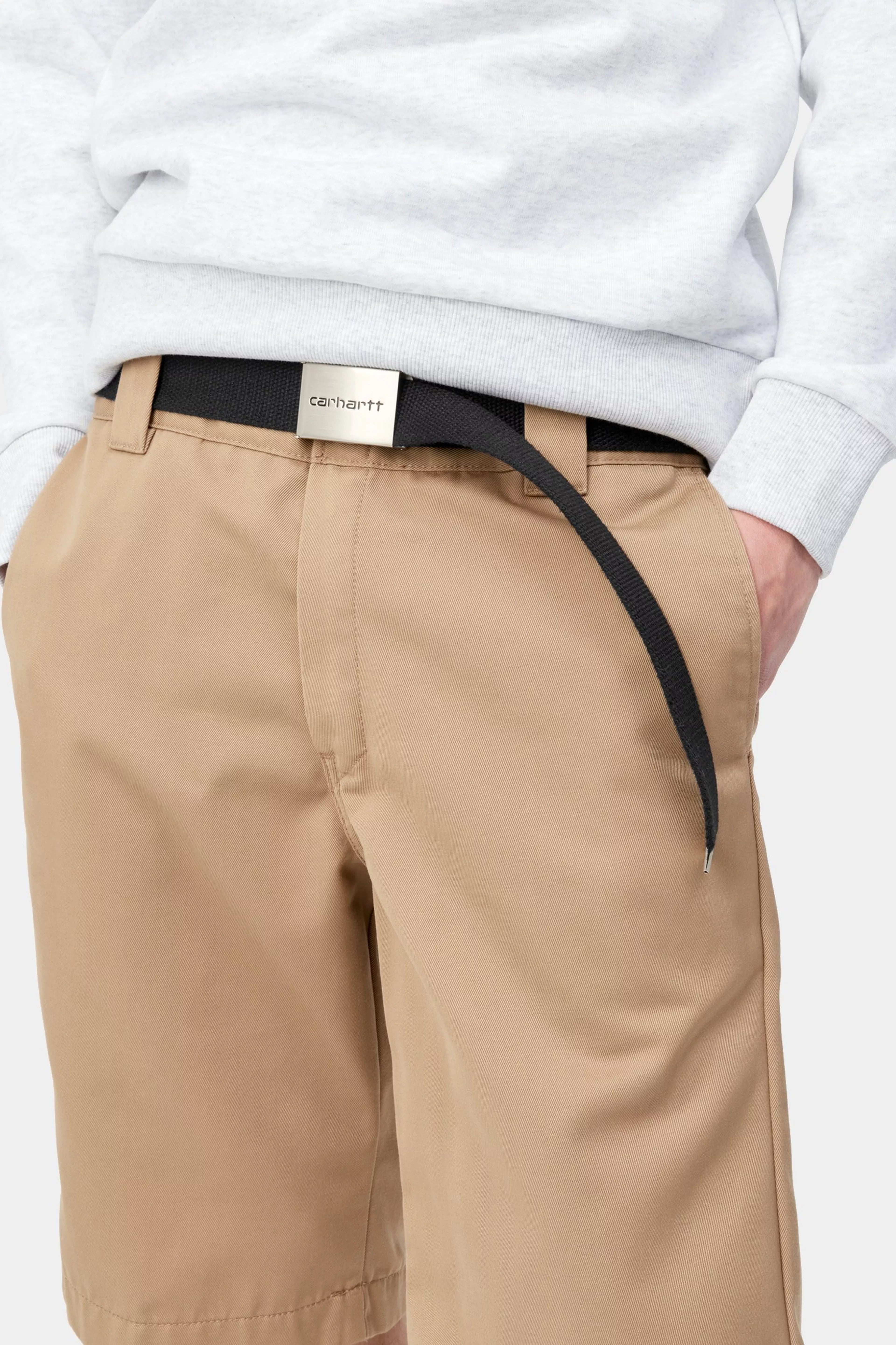 Carhartt miesten vyö Clip Belt Chrome, musta