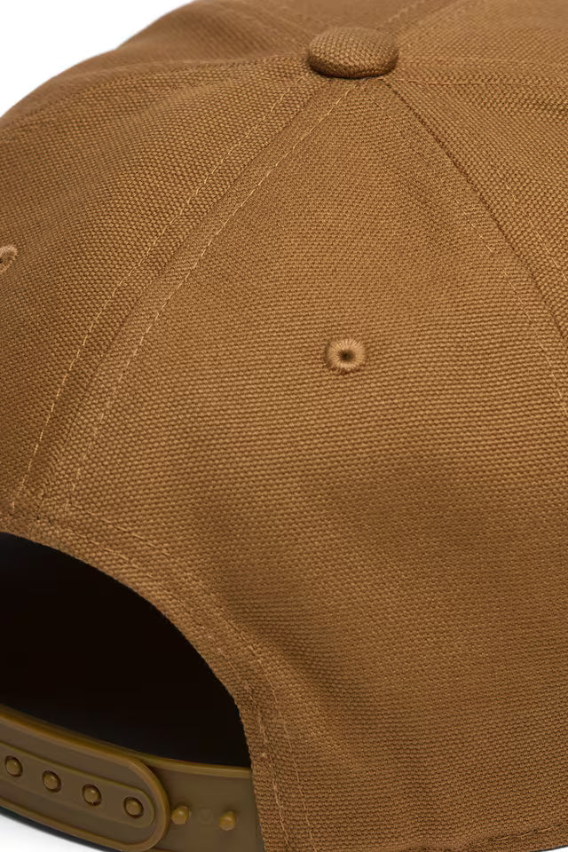 Carhartt lippis Logo Cap, konjakinruskea