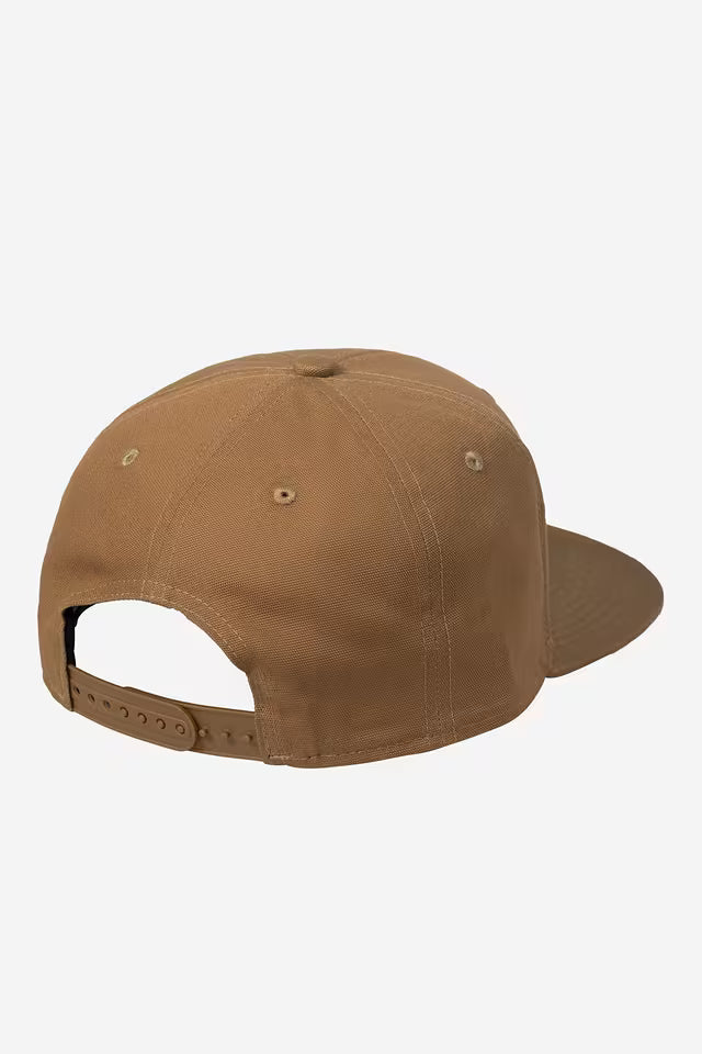 Carhartt lippis Logo Cap, konjakinruskea