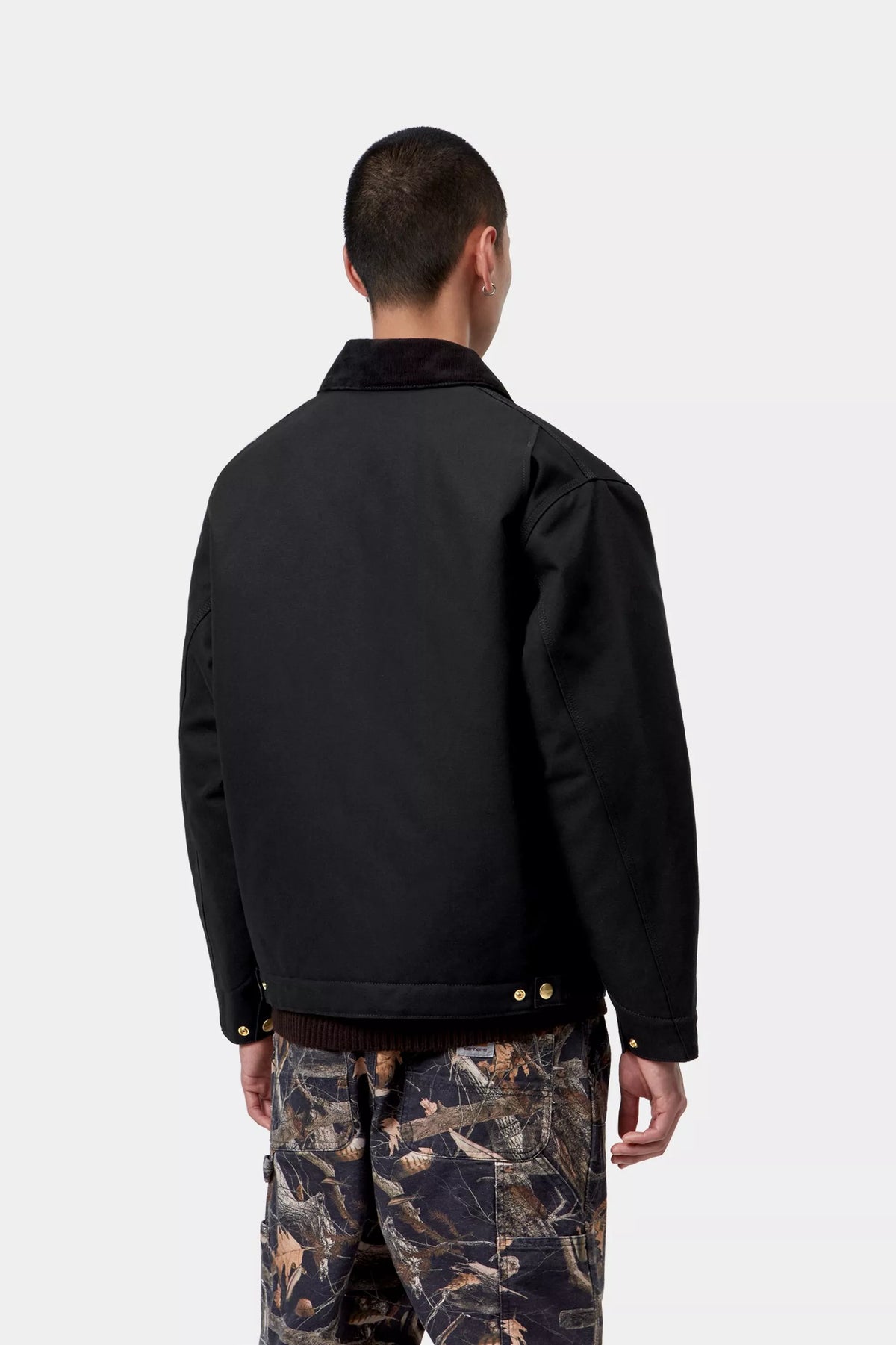 Carhartt miesten takki OG Detroit Jacket (Winter), musta