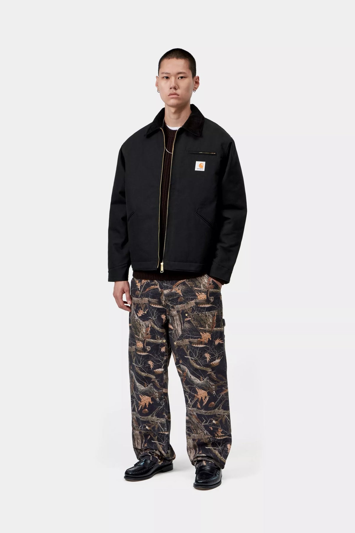 Carhartt miesten takki OG Detroit Jacket (Winter), musta