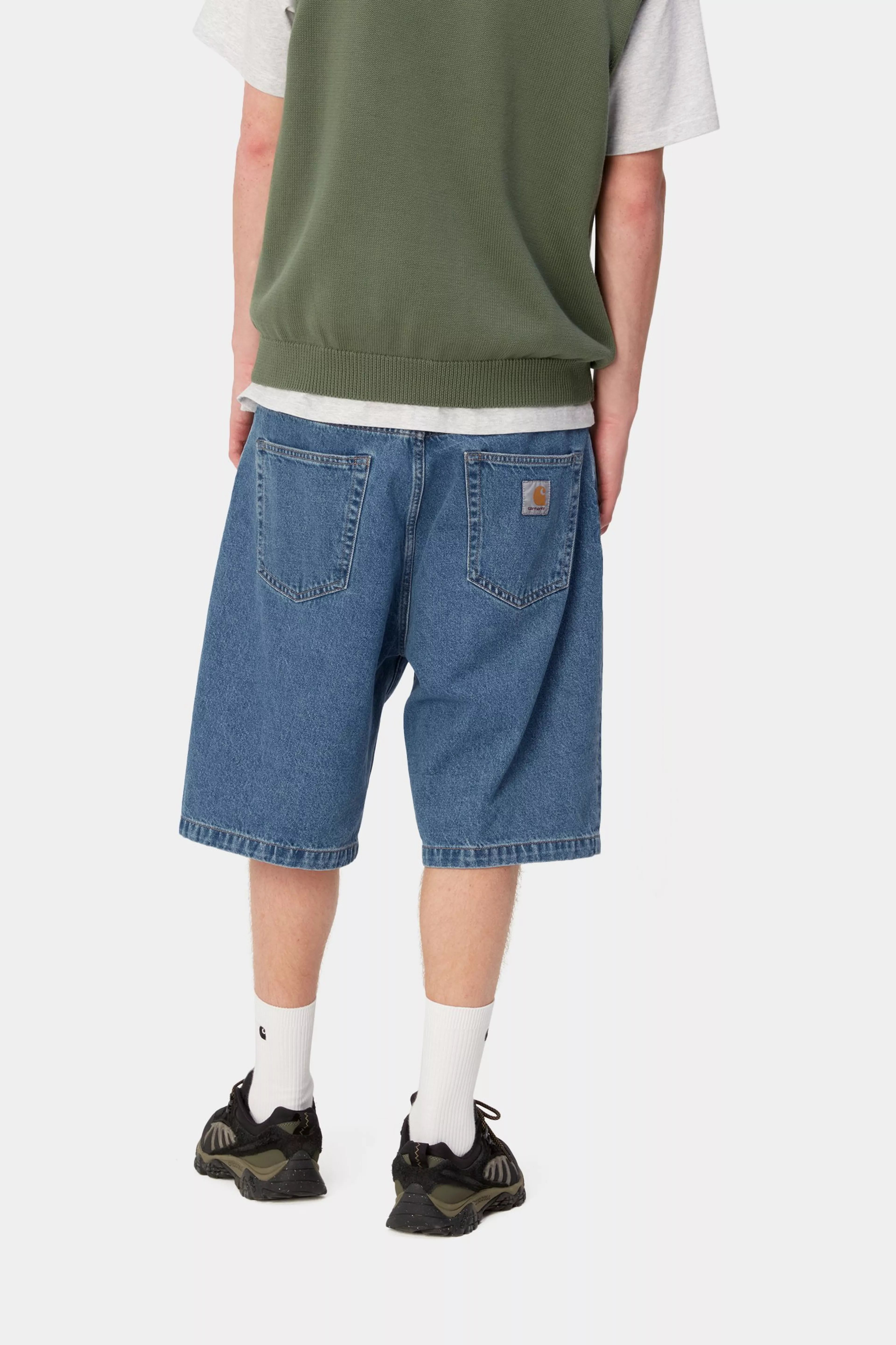 Carhartt miesten farkkushortsit Landon Shorts, Sininen, Indigo