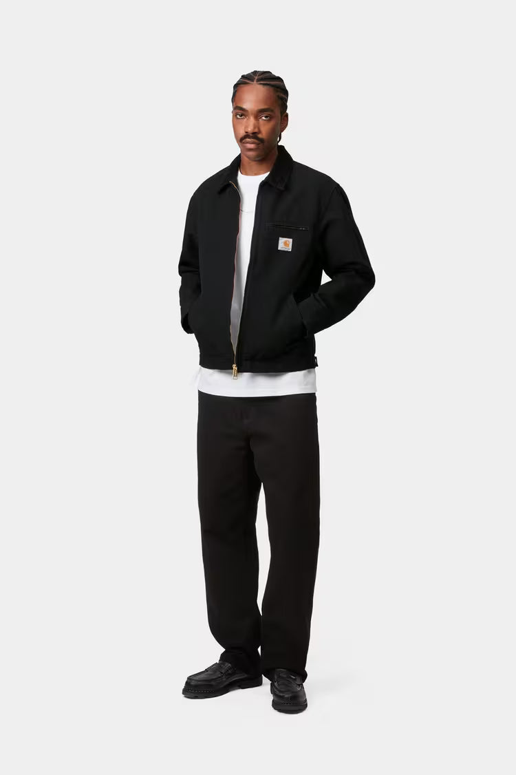 Carhartt miesten takki Detroit Jacket (Summer) Dearborn Canvas, musta