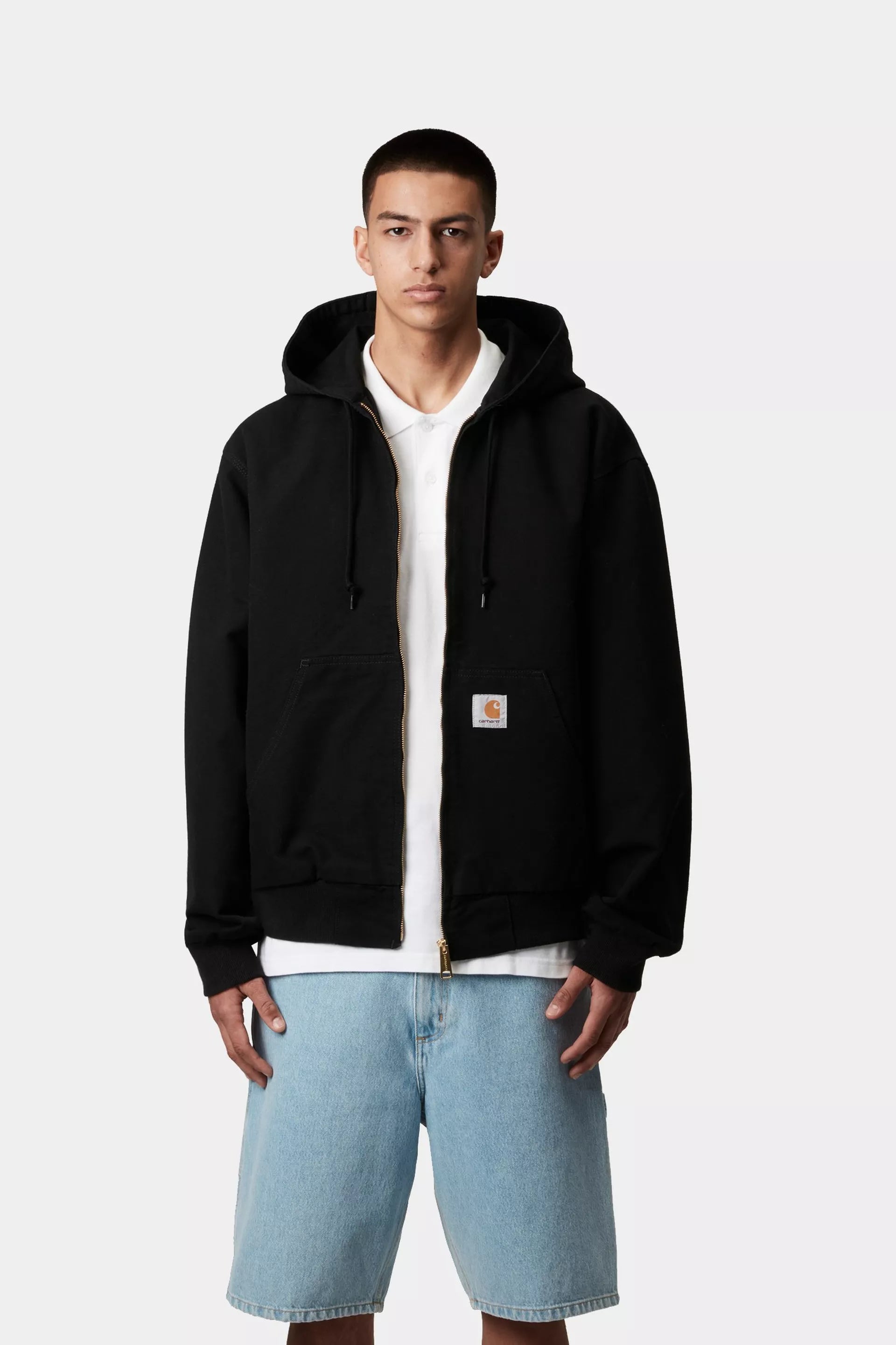 Carhartt miesten takki OG Active Jacket Dearborn Canvas, musta