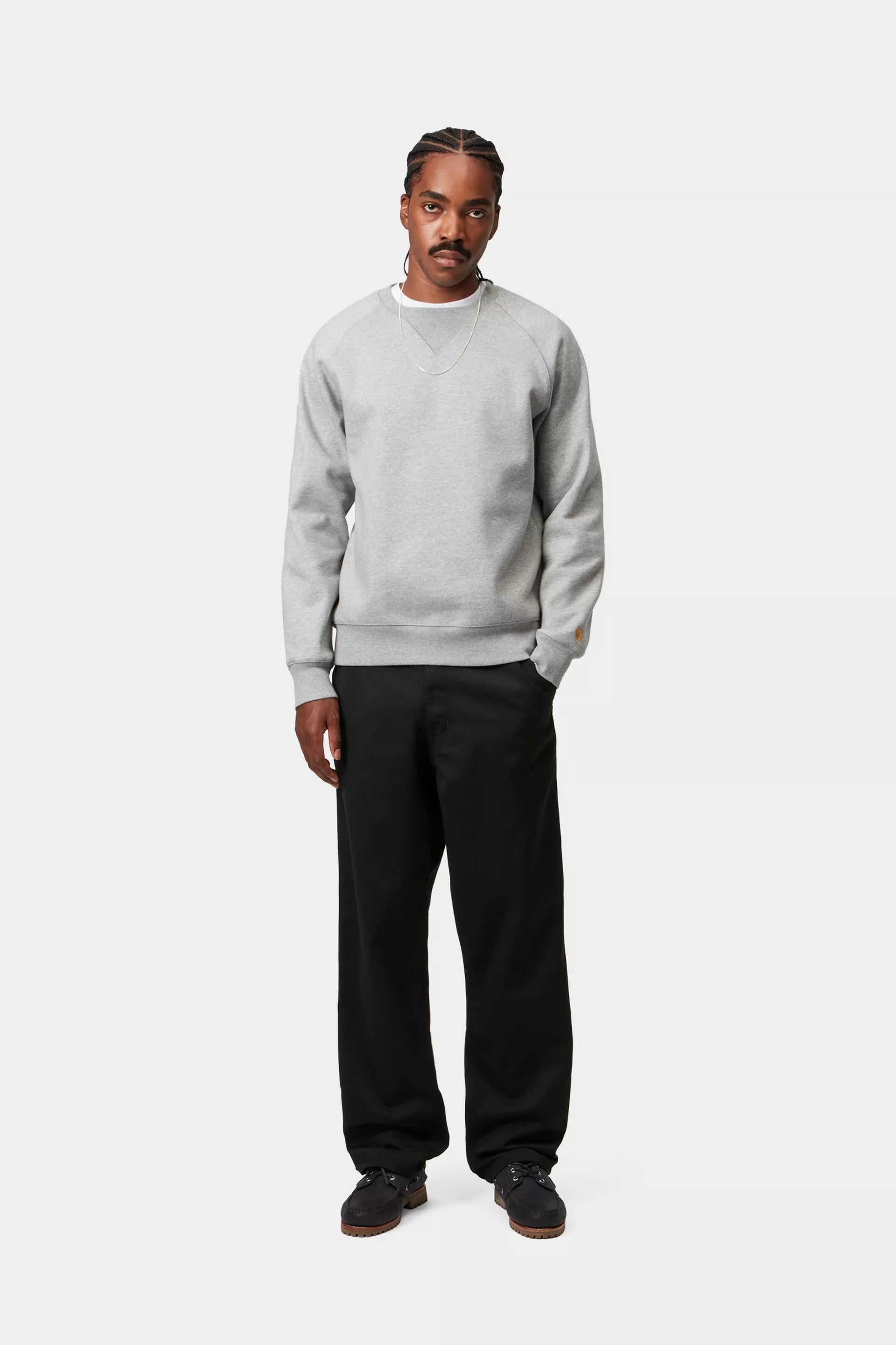 Carhartt miesten housut Simple Pant Denison Twill, musta