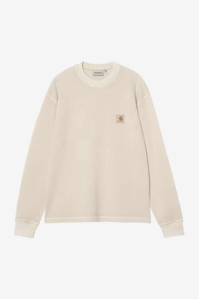 Carhartt miesten paita Vista Waffle T-Shirt, luonnonvalkoinen