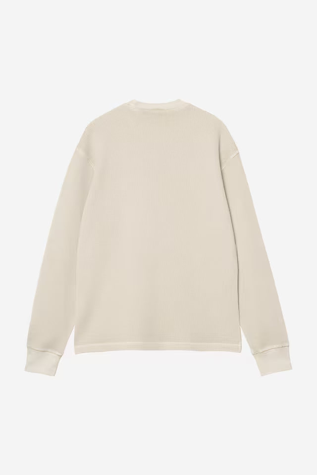 Carhartt miesten paita Vista Waffle T-Shirt, luonnonvalkoinen