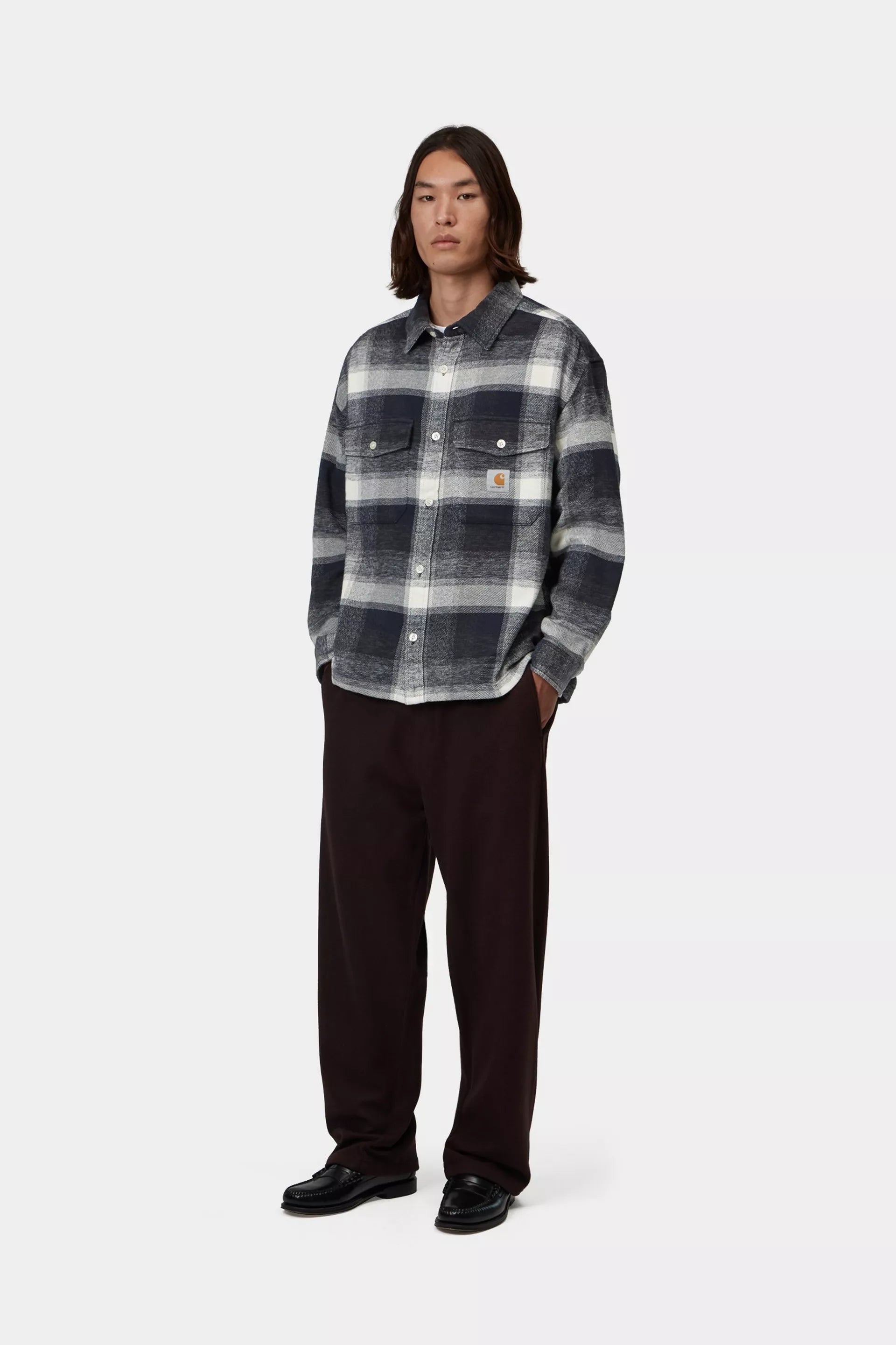 Carhartt miesten paitatakki Esterson, sininen ruutu