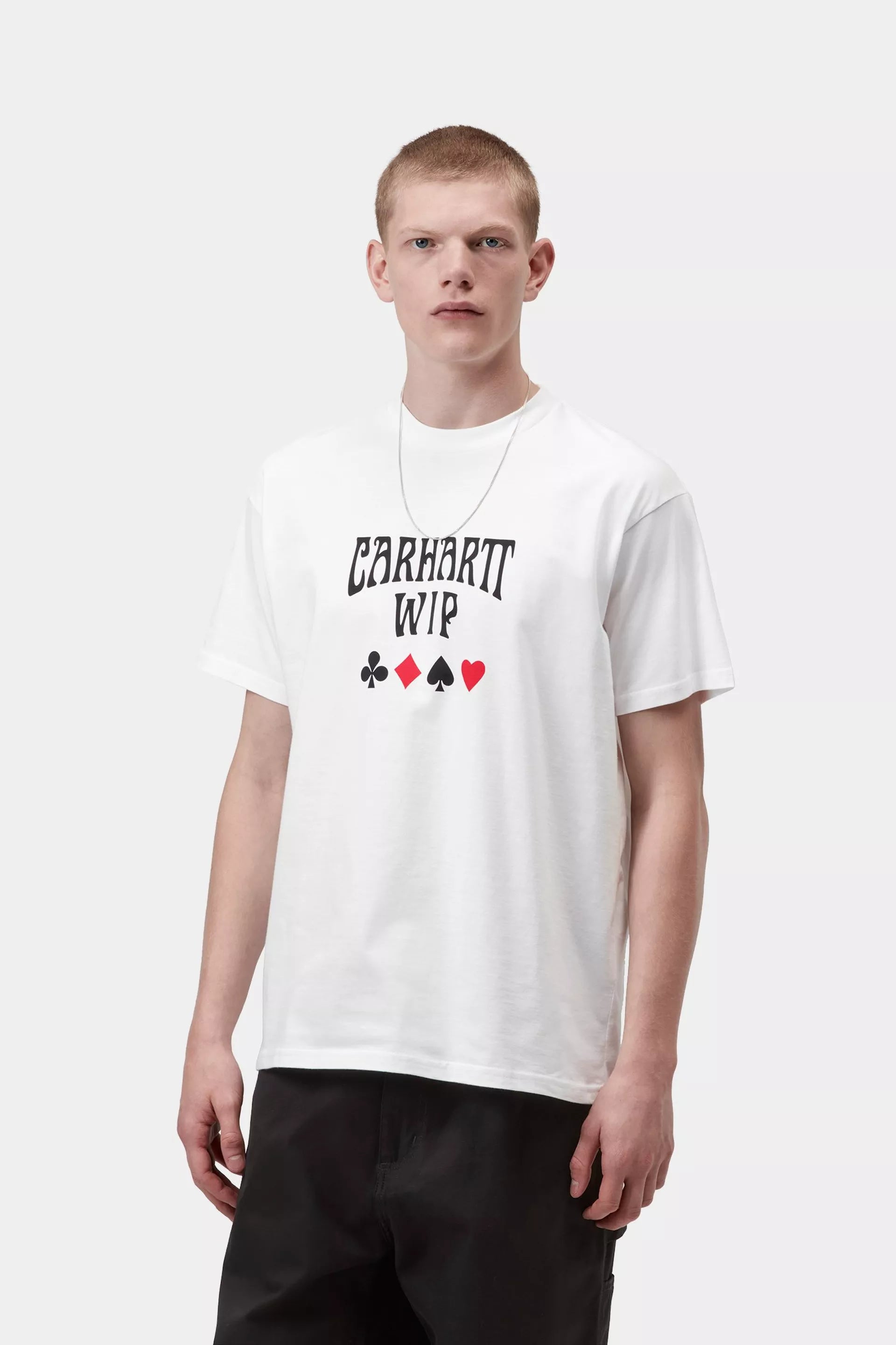 Carhartt miesten t-paita Deck T-Shirt, valkoinen