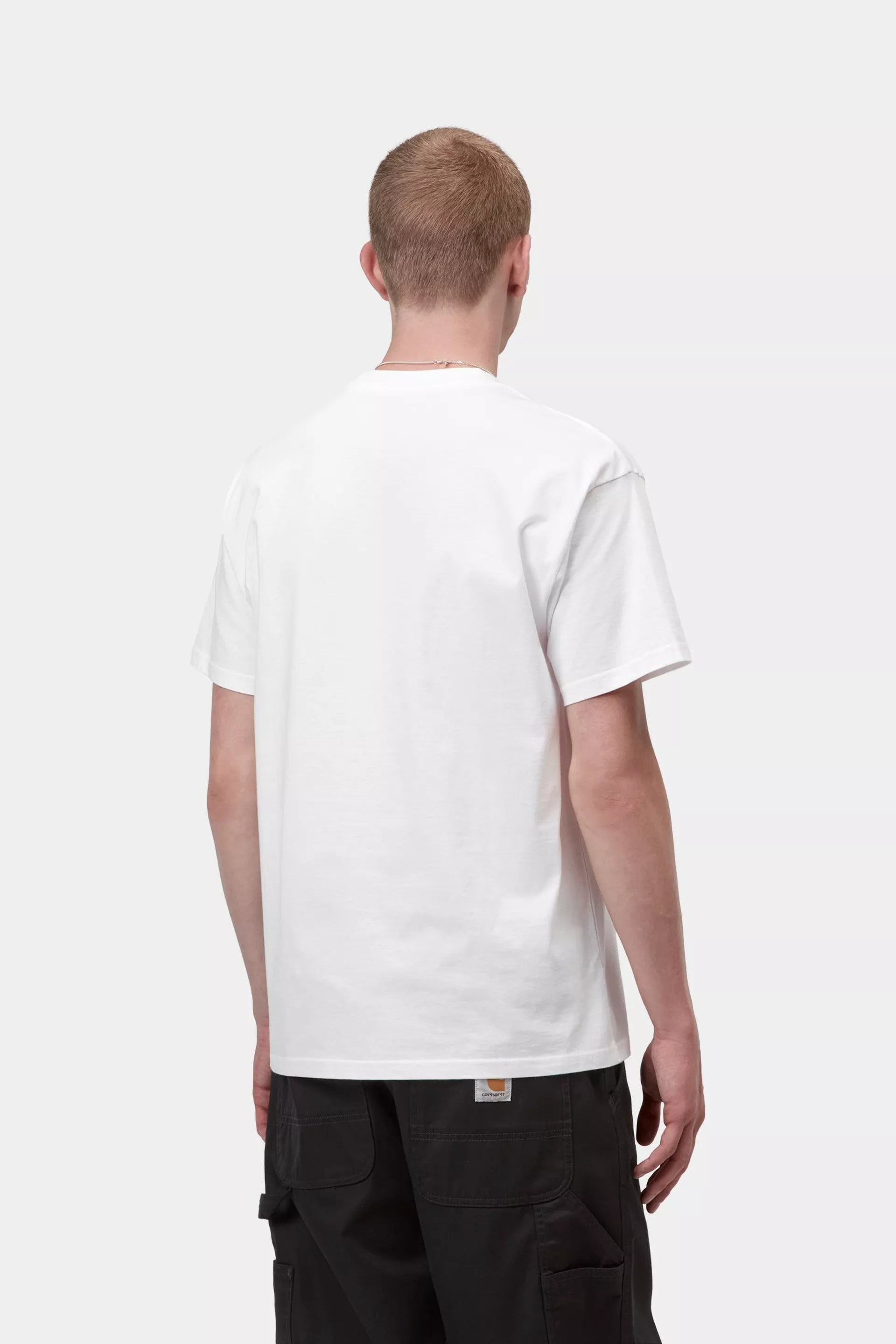 Carhartt miesten t-paita Deck T-Shirt, valkoinen