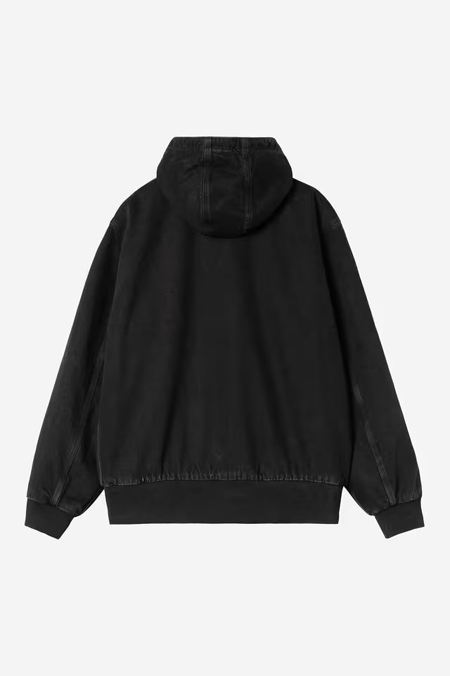Carhartt miesten takki OG Active Jacket 'Smith' Denim WARMLINED, musta