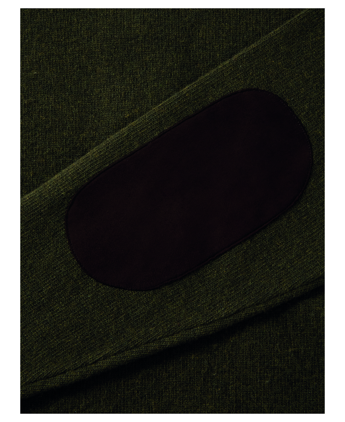 Barbour miesten neulepusero Essential Patch Crew, khaki