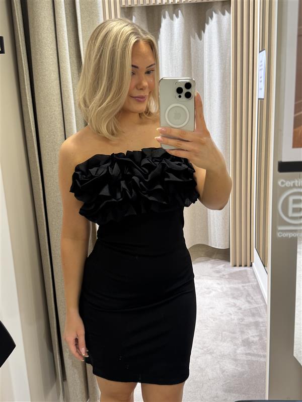 Vila mekko VITOVE Short Tube Dress, musta