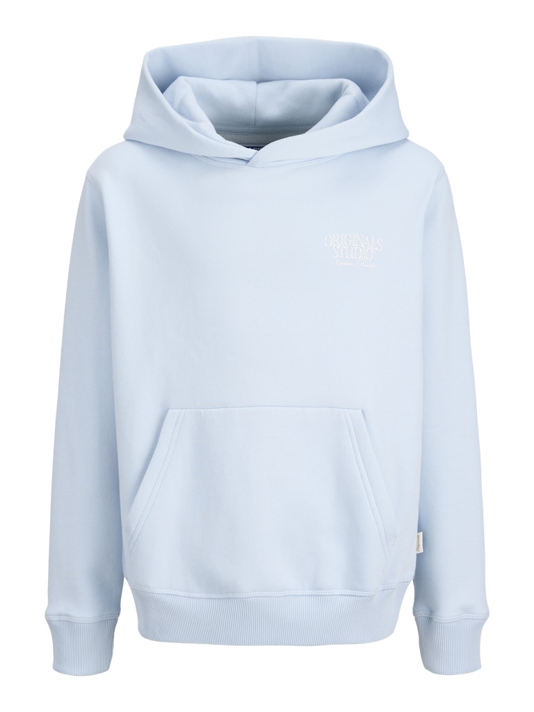 Jack and Jones junior huppari, JORGRAND MIDTOWN SWEAT HOOD JNR VAALEANSININEN