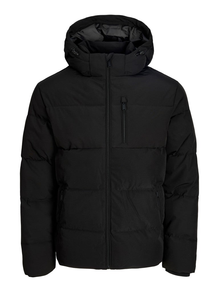 Jack and Jones miesten toppatakki Jjebecks Puffer SN, musta