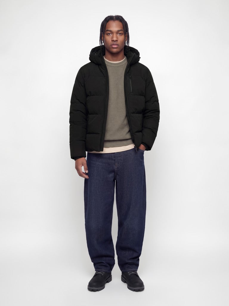 Jack and Jones miesten toppatakki Jjebecks Puffer SN, musta