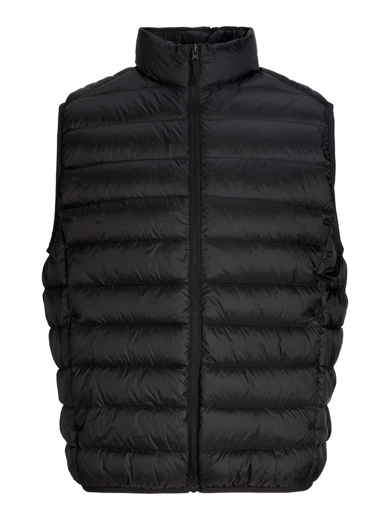 Jack and Jones miesten untuvaliivi Eberg Light Down Bodywarmer, musta