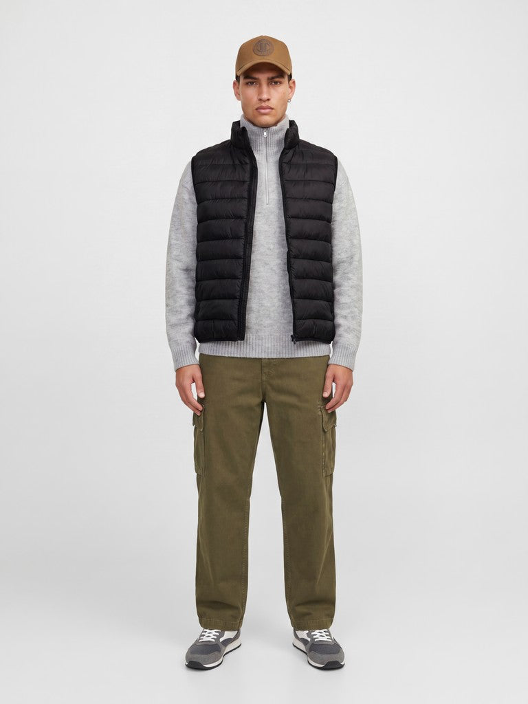 Jack and Jones miesten untuvaliivi Eberg Light Down Bodywarmer, musta