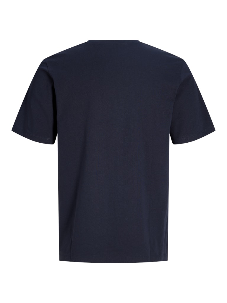 Jack and Jones miesten T-paita Logo Tee O-neck, Navy Blazer