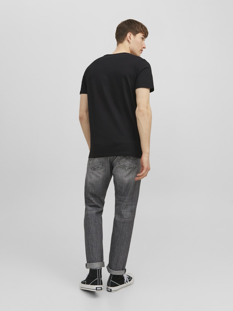 Jack and Jones Miesten T-Paita, JJECORP LOGO TEE SS O-NECK NOOS Black