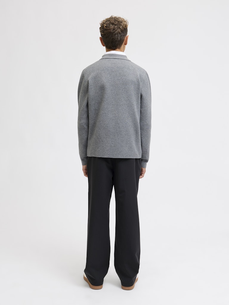 Jack and Jones Junior housut JPSTBILL BAMFORD PLEATED CHINO JNR, musta