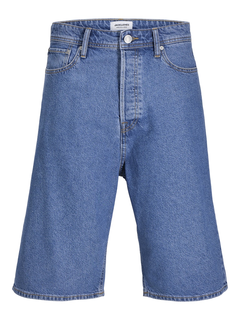 Jack and Jones miesten farkkushortsit JJIRON JJORIGINAL SHORTS SQ 730 SN, Blue Denim