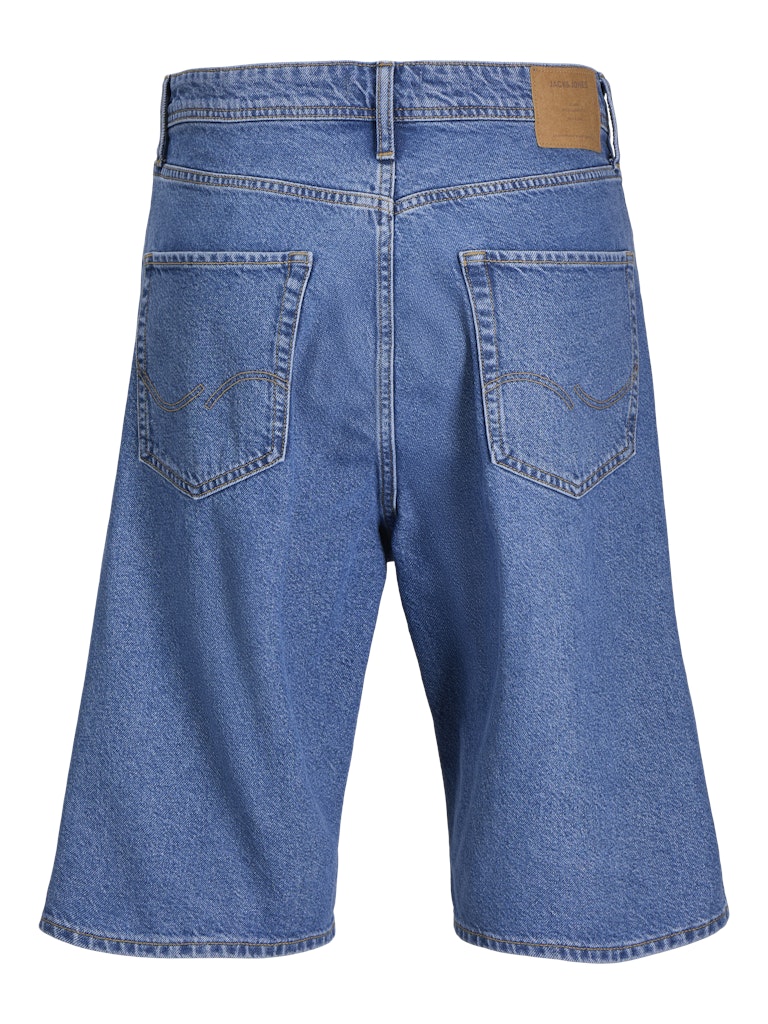 Jack and Jones miesten farkkushortsit JJIRON JJORIGINAL SHORTS SQ 730 SN, Blue Denim