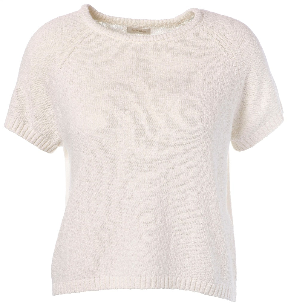 JcSophie naisten neulepusero Maxwell Sweater Knit, valkoinen
