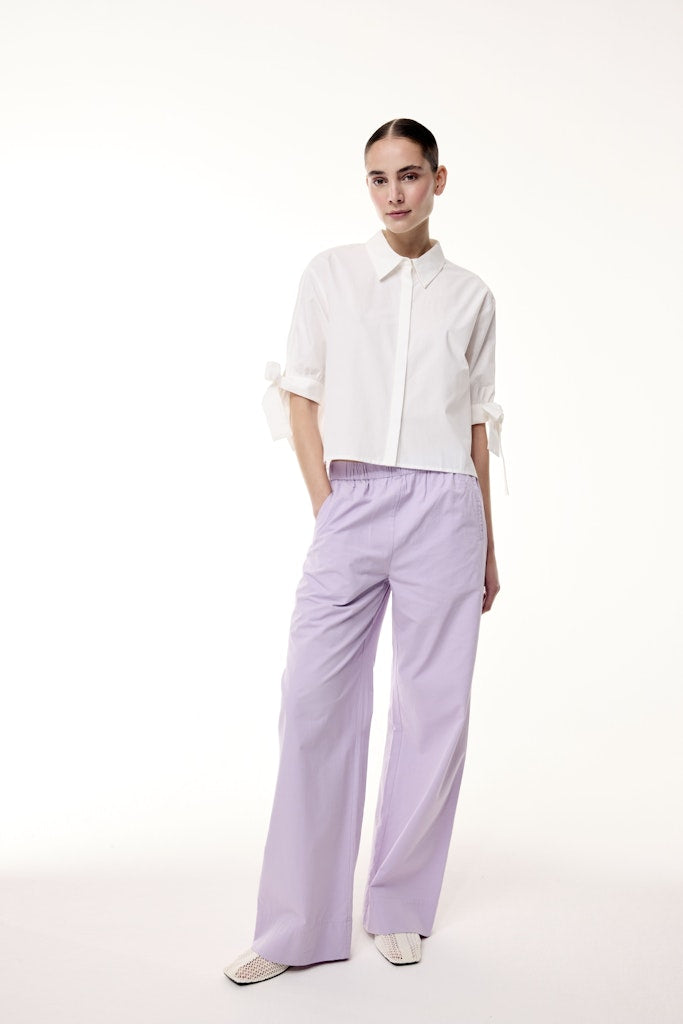 JcSophie naisten housut Malva Trousers, lila