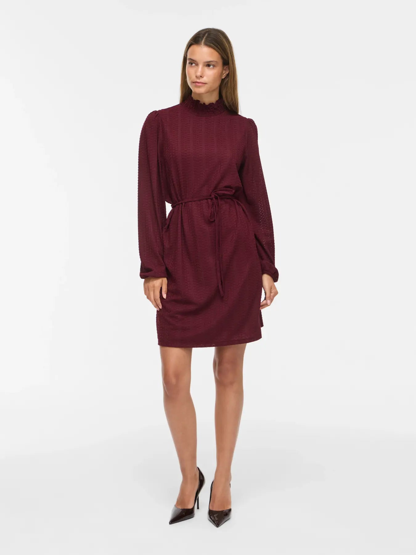 Vila naisten mekko Vilyri Smock Dress, Port Royale
