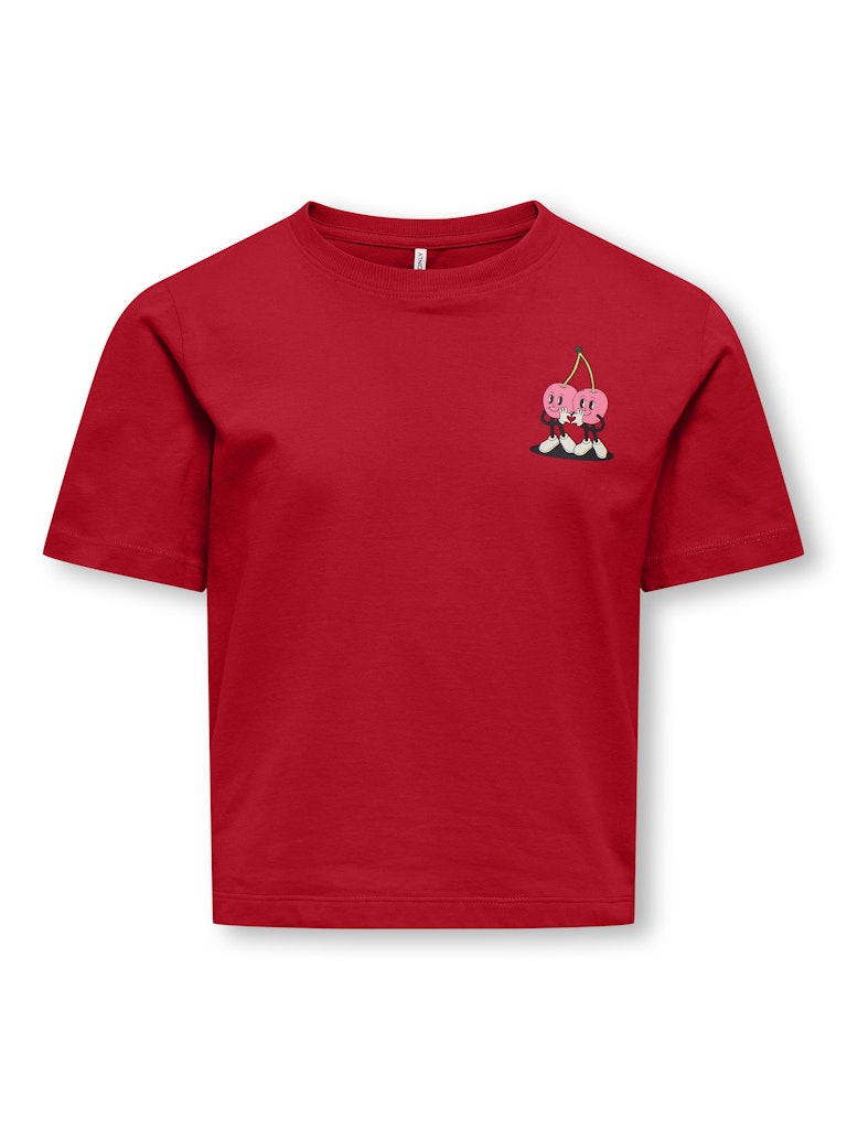 Kids Only lasten t-paita KOGREX SS Printed Top, punainen