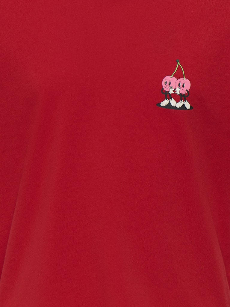 Kids Only lasten t-paita KOGREX SS Printed Top, punainen