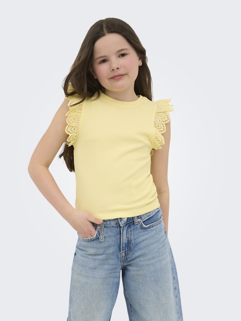 Kids Only lasten toppi KogDrea Life, Keltainen