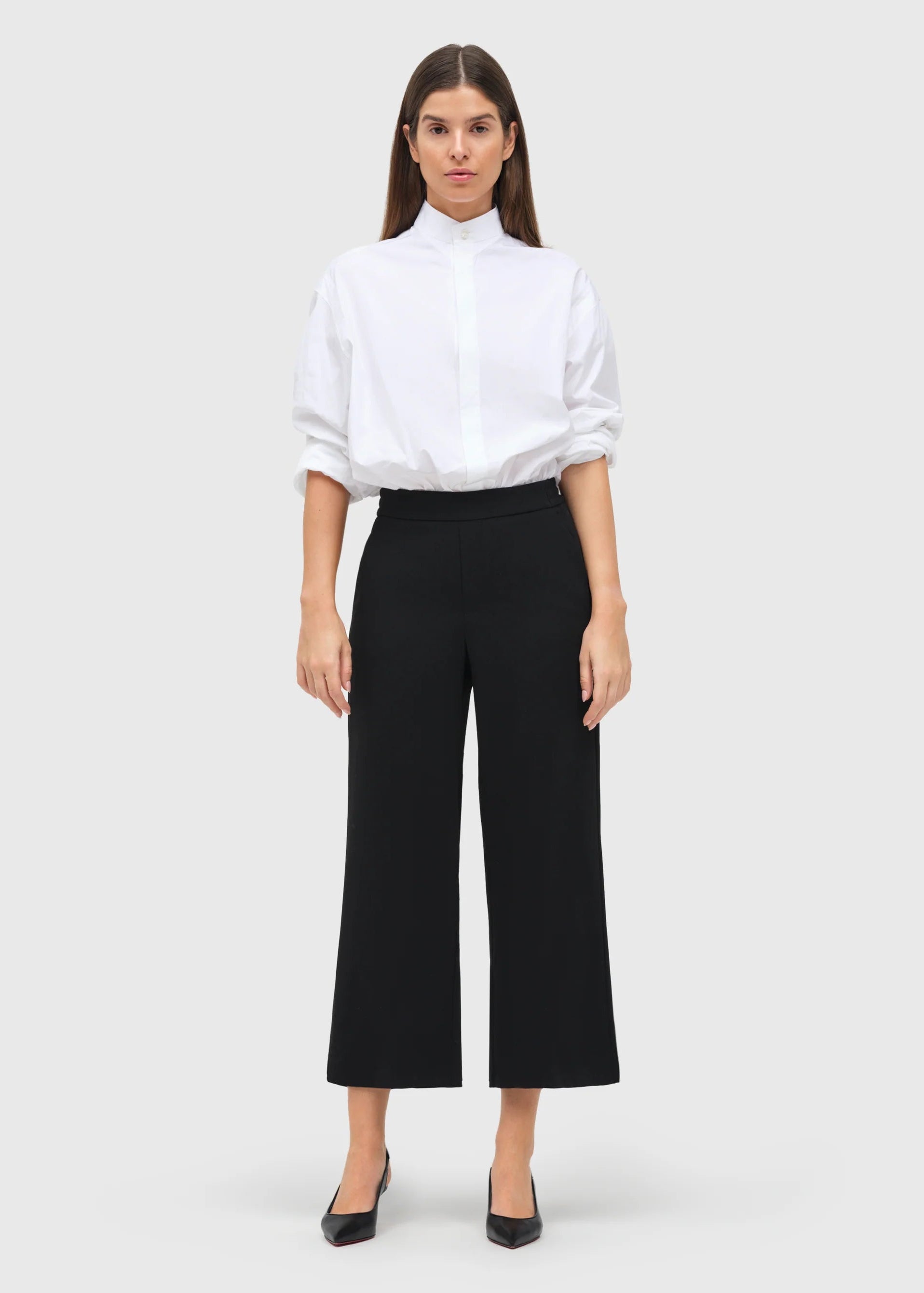 Mac naisten housut Chiara Culotte Musta