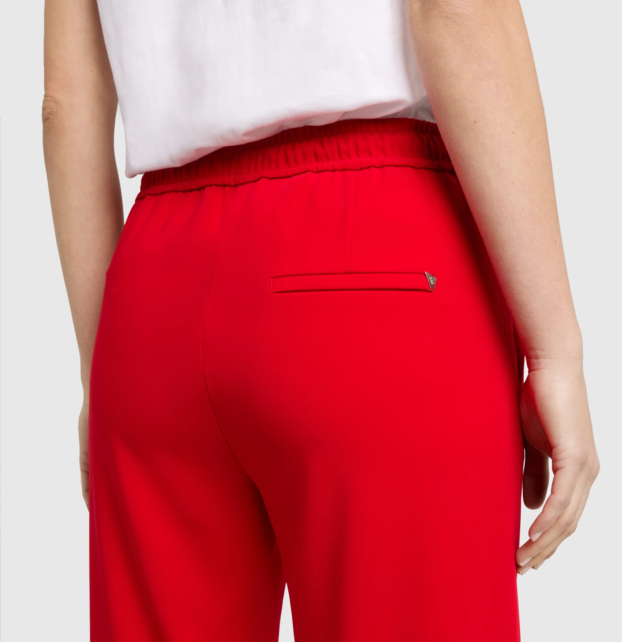 Mac naisten housut Christy Floating, punainen