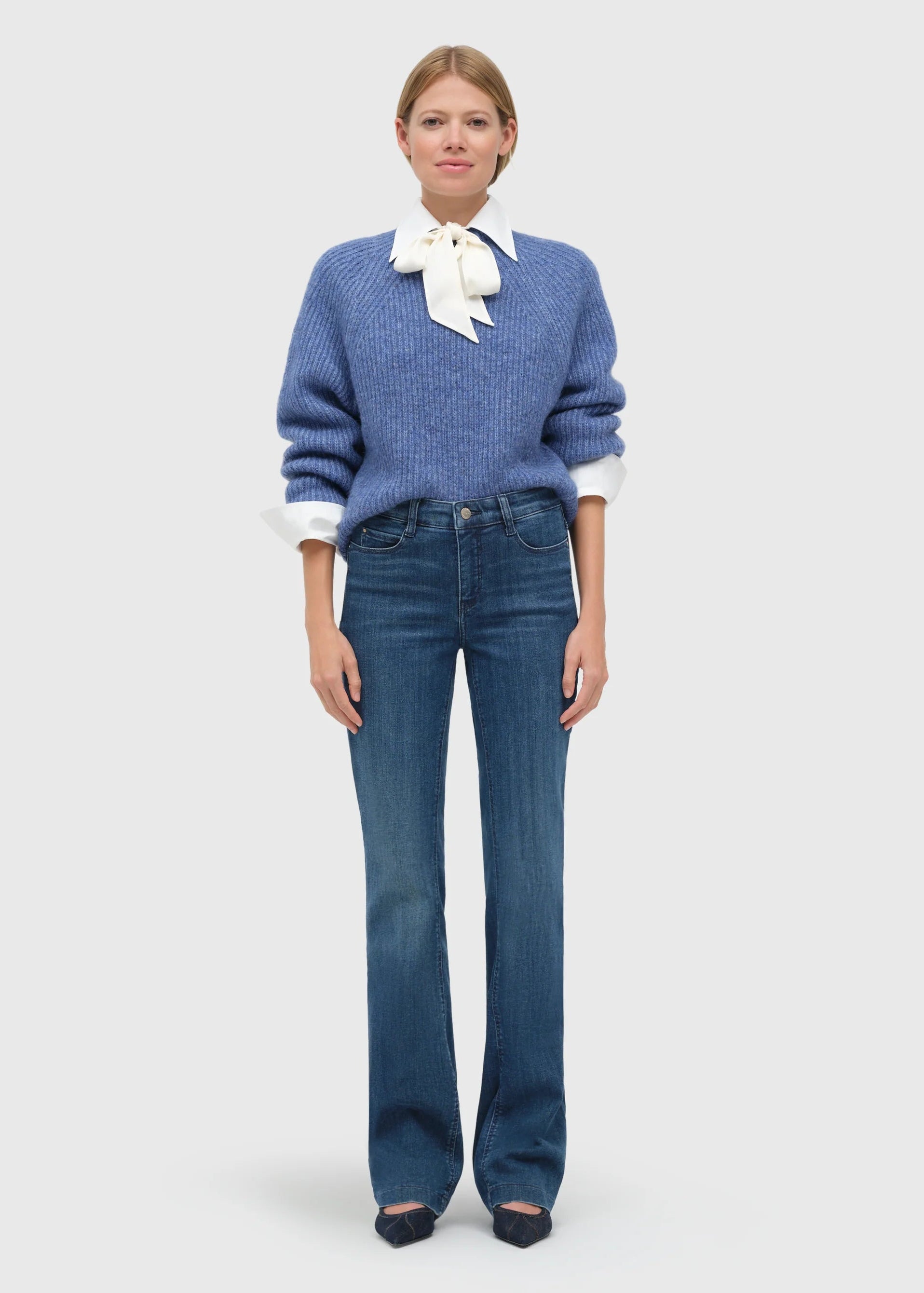 Mac naisten farkut Dream Boot, vaaleansininen