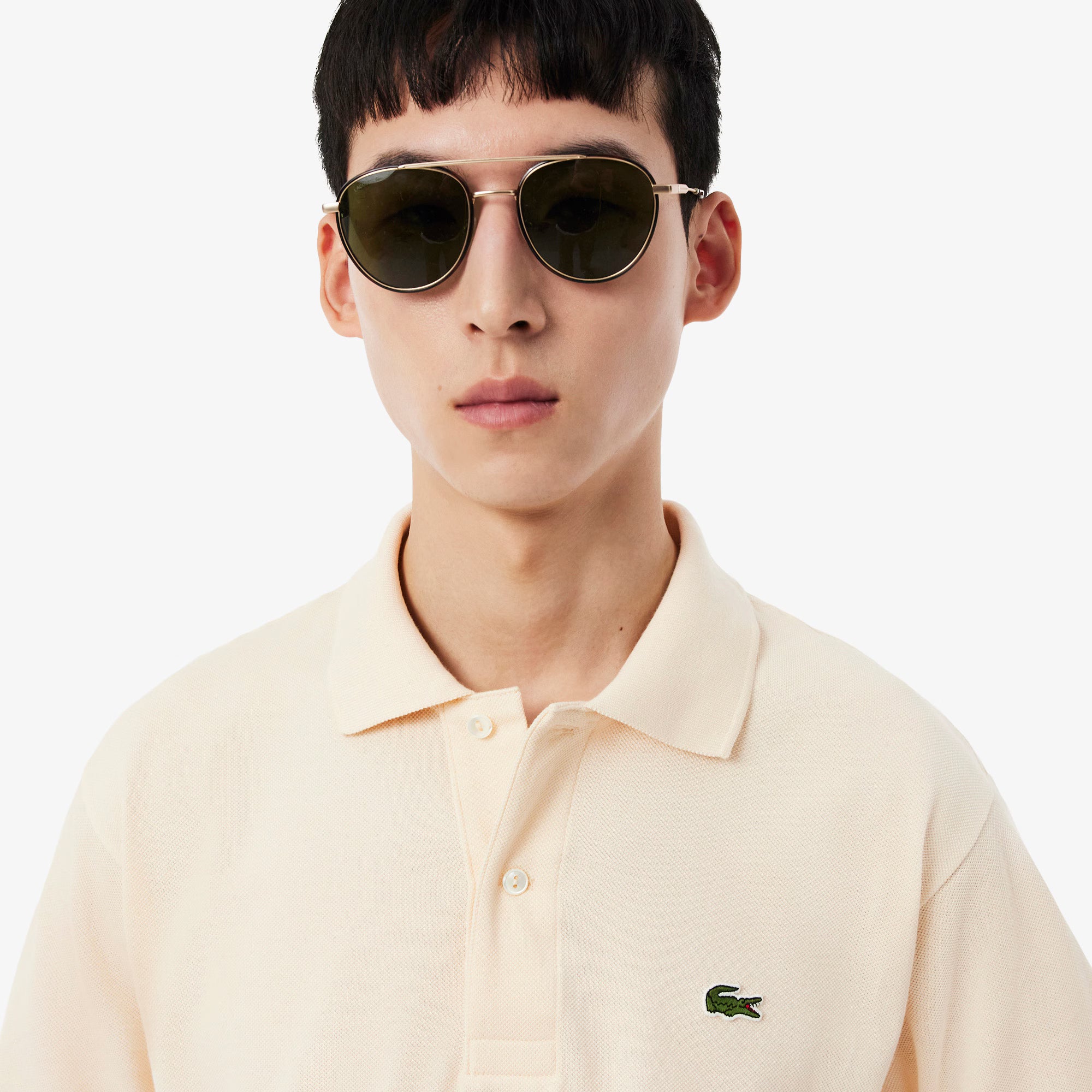 Lacoste miesten pikeepaita Original L1212 Polo, beige