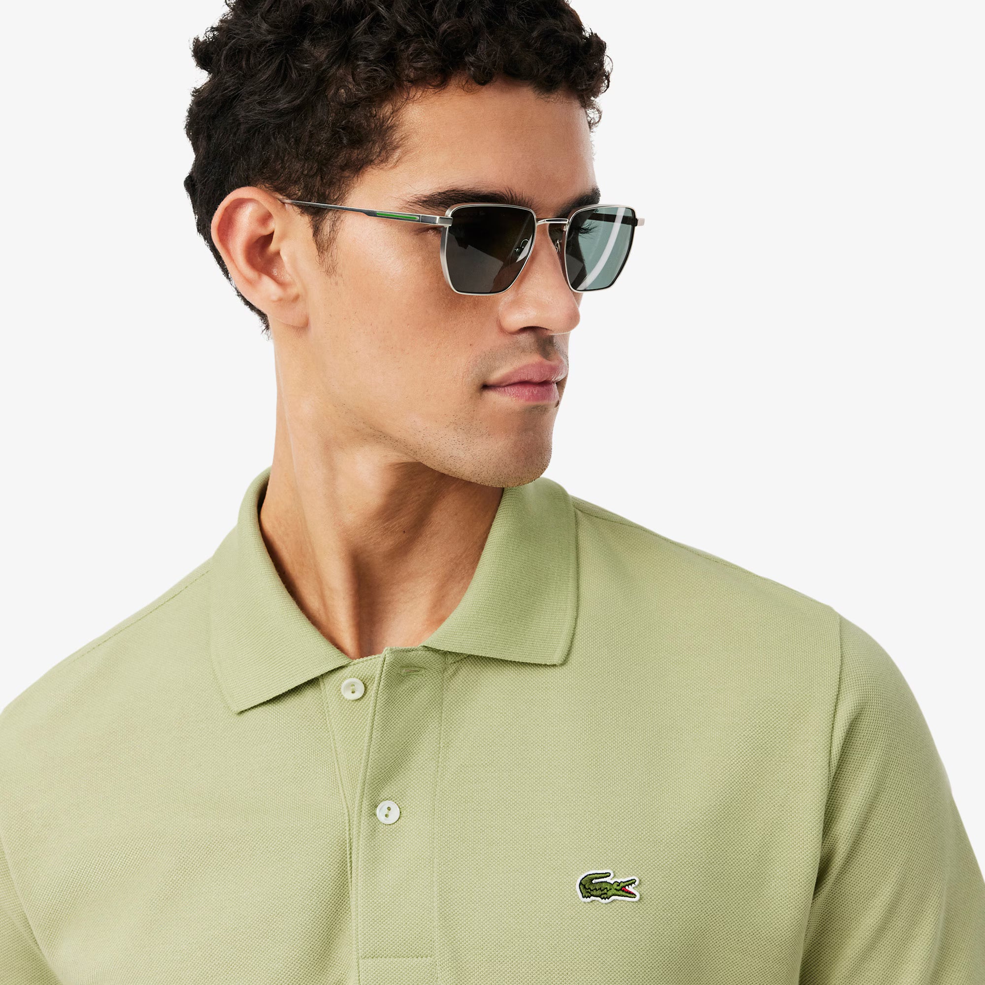 Lacoste miesten pikeepaita Original L1212 Polo, omenanvihreä
