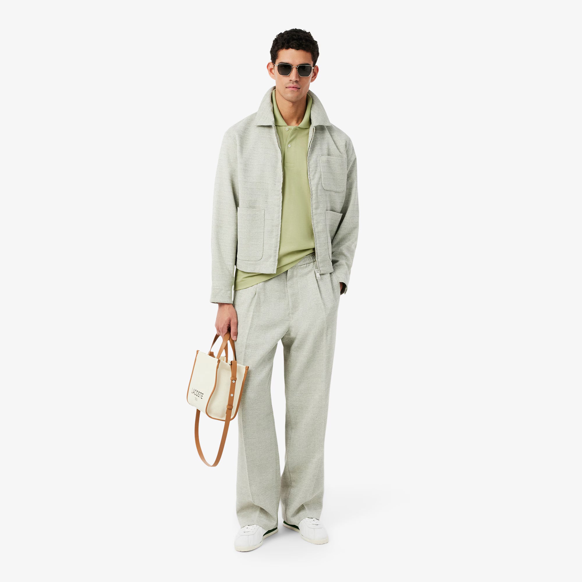 Lacoste miesten pikeepaita Original L1212 Polo, omenanvihreä
