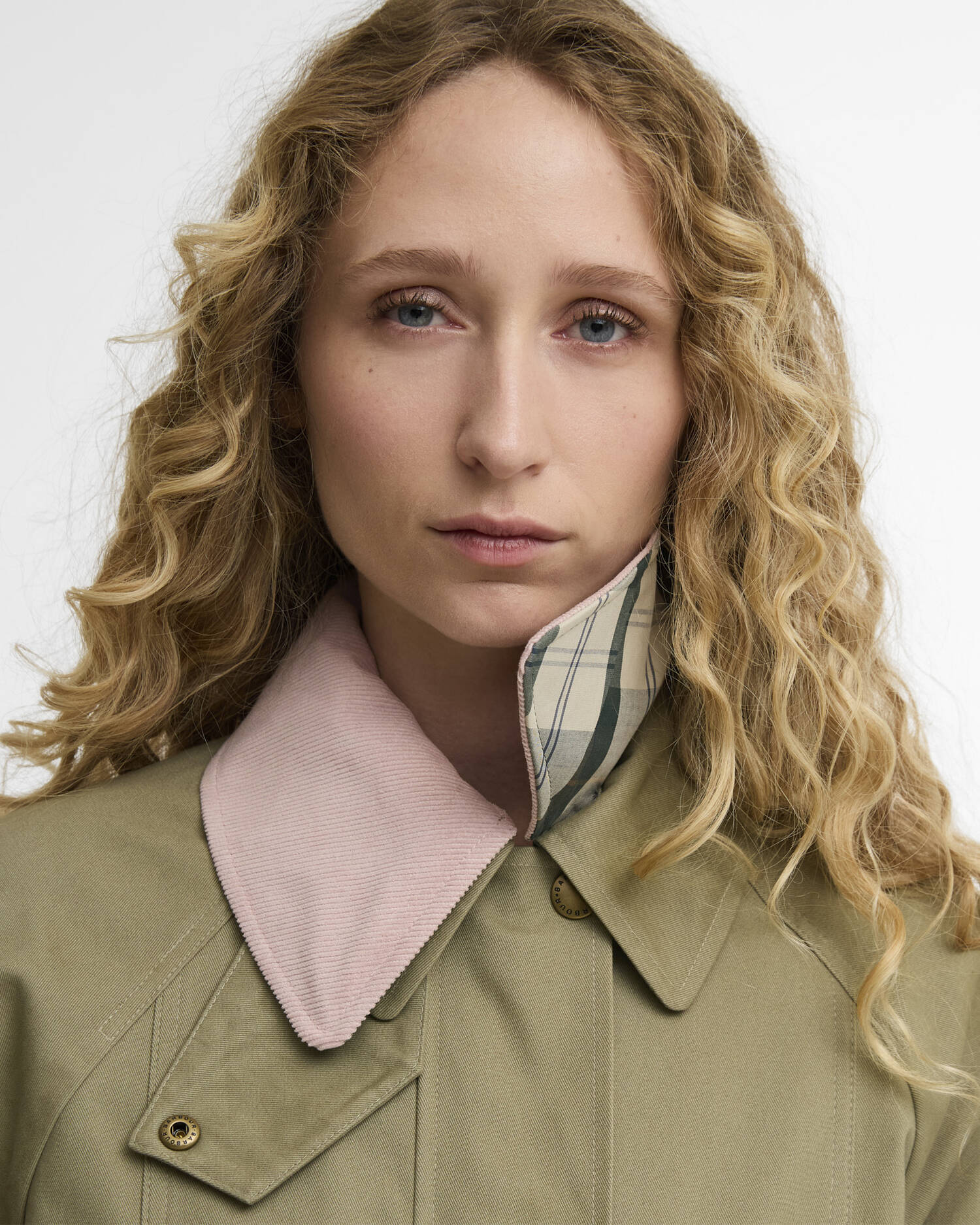 Barbour naisten takki Barbour Crop Beadnell Jacket, khaki