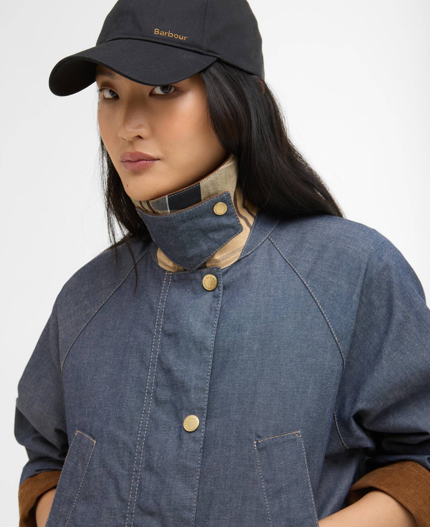 Barbour naisten takki Barbour Asker Casual, sininen indigo