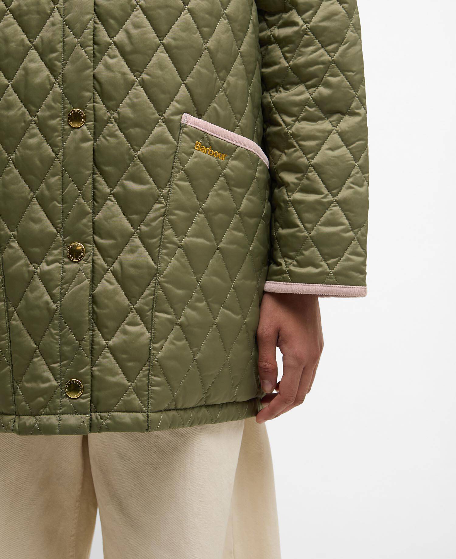 Barbour naisten takki Mod Liddesdale Jacket, khaki