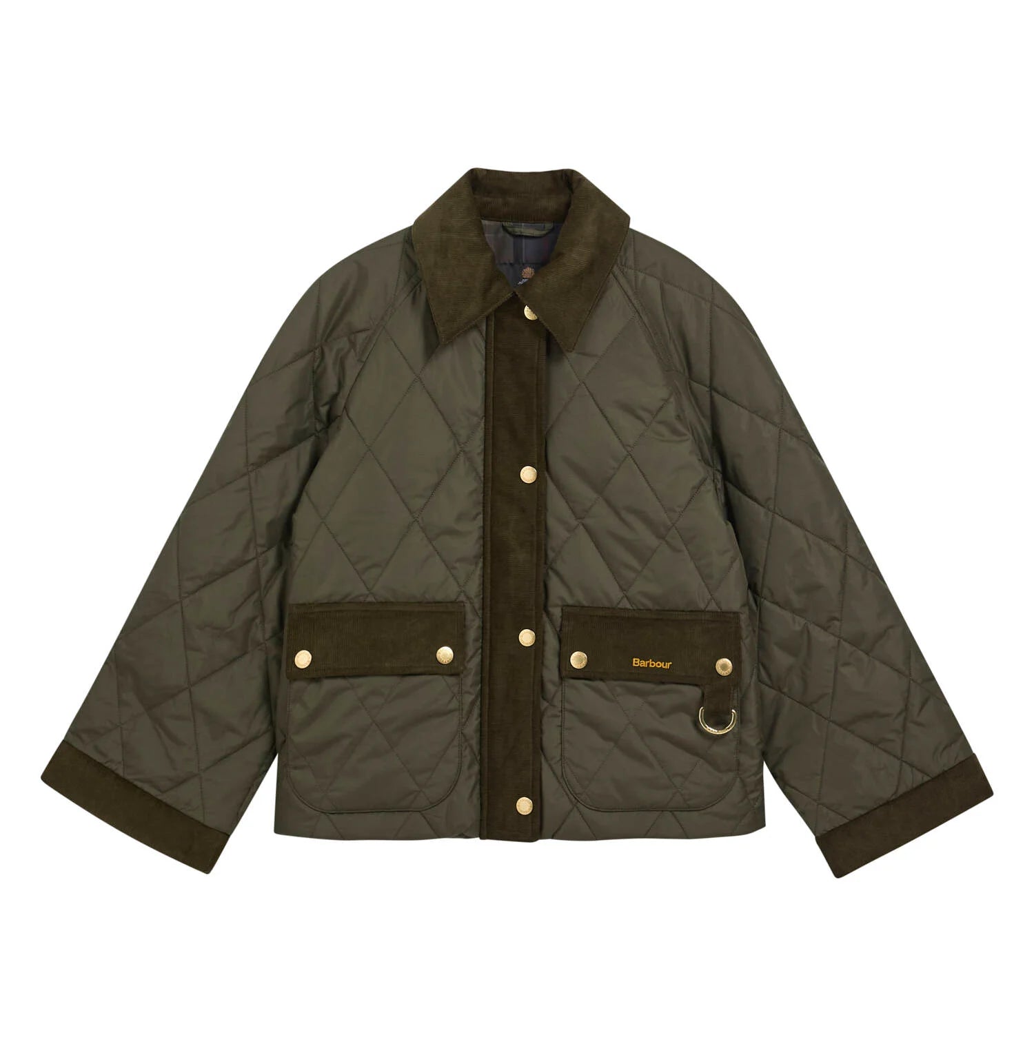 Barbour naisten tikkitakki Kilnwick Quilt, Khaki