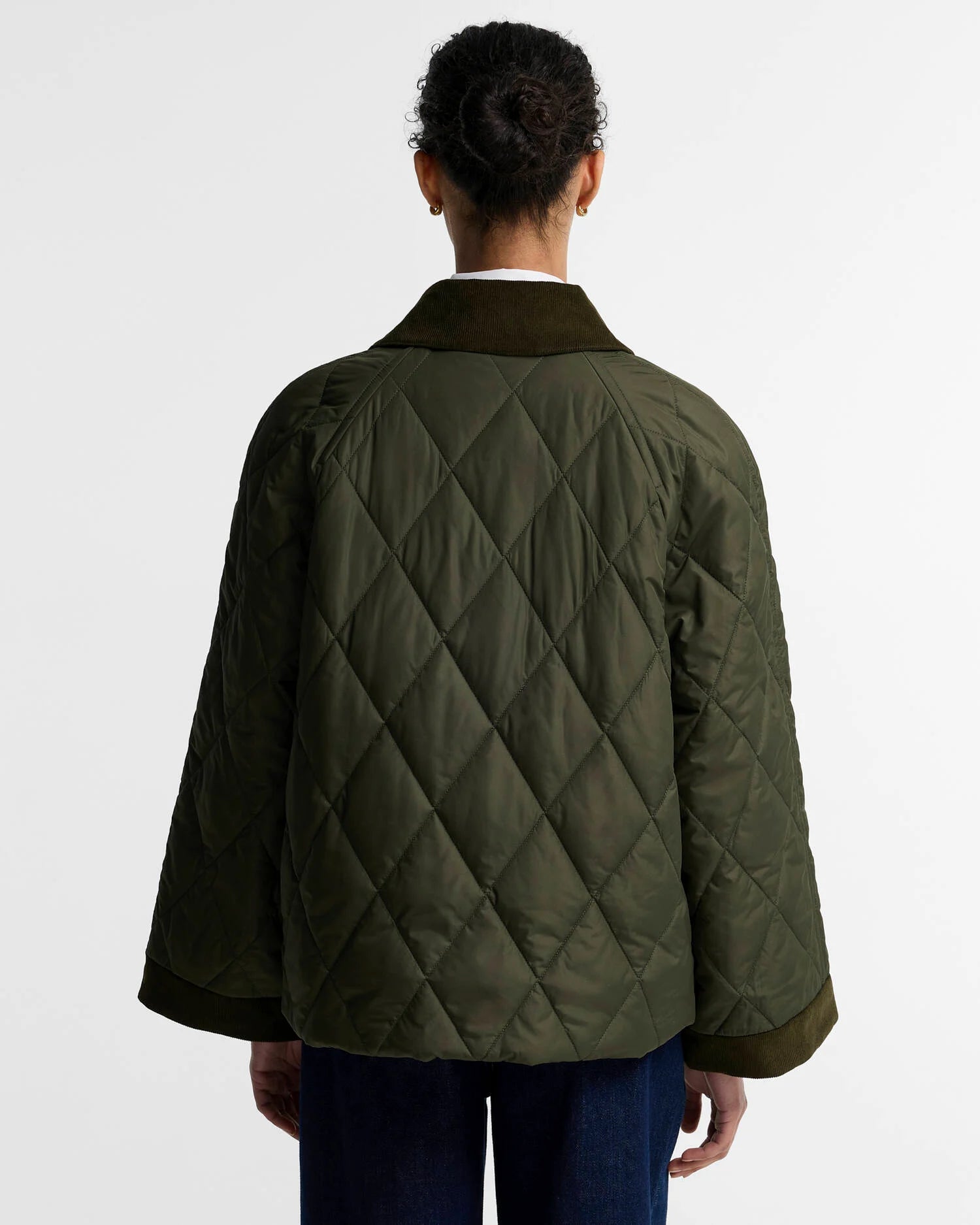 Barbour naisten tikkitakki Kilnwick Quilt, Khaki