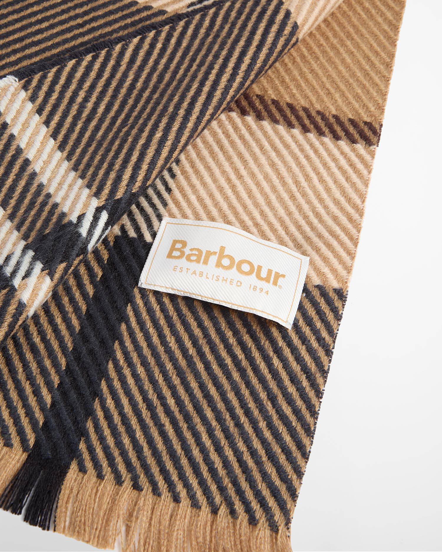 Barbour naisten huivi Blair Tartan, Beige ruutu