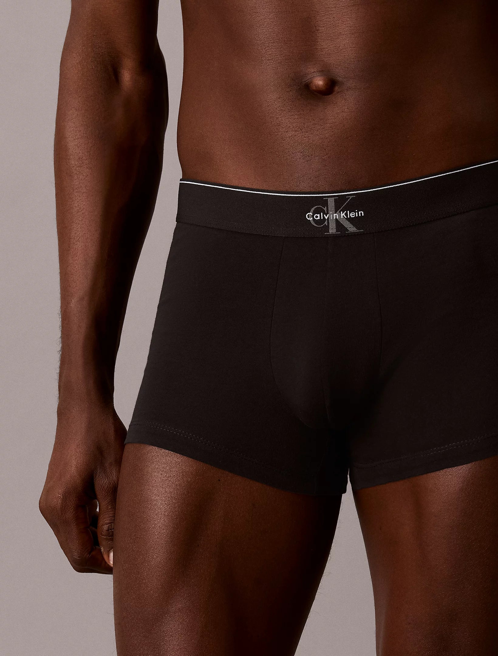 Calvin Klein miesten bokserit Trunk 3PK CK Archive 261, musta