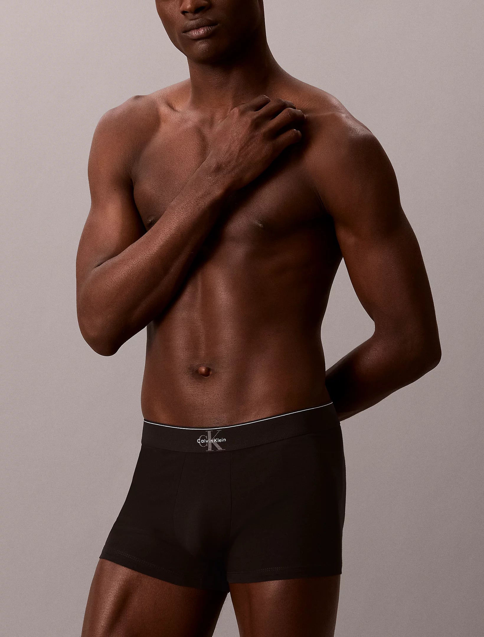 Calvin Klein miesten bokserit Trunk 3PK CK Archive 261, musta